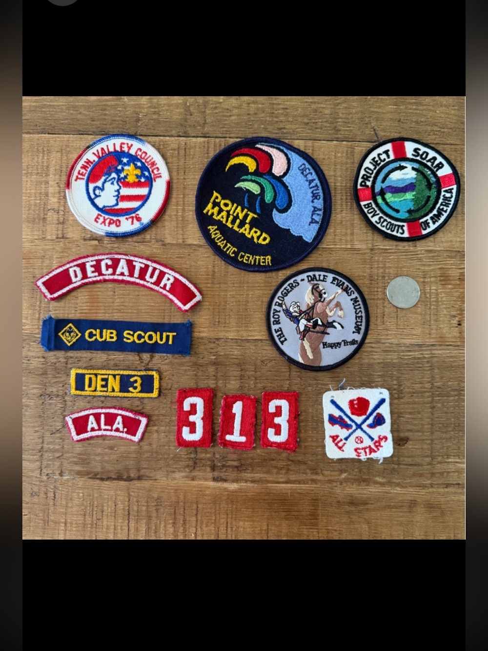 Assorted Alabama Cub Scout | Boy Scout Merit Patches. DIY | Collectible | EUC